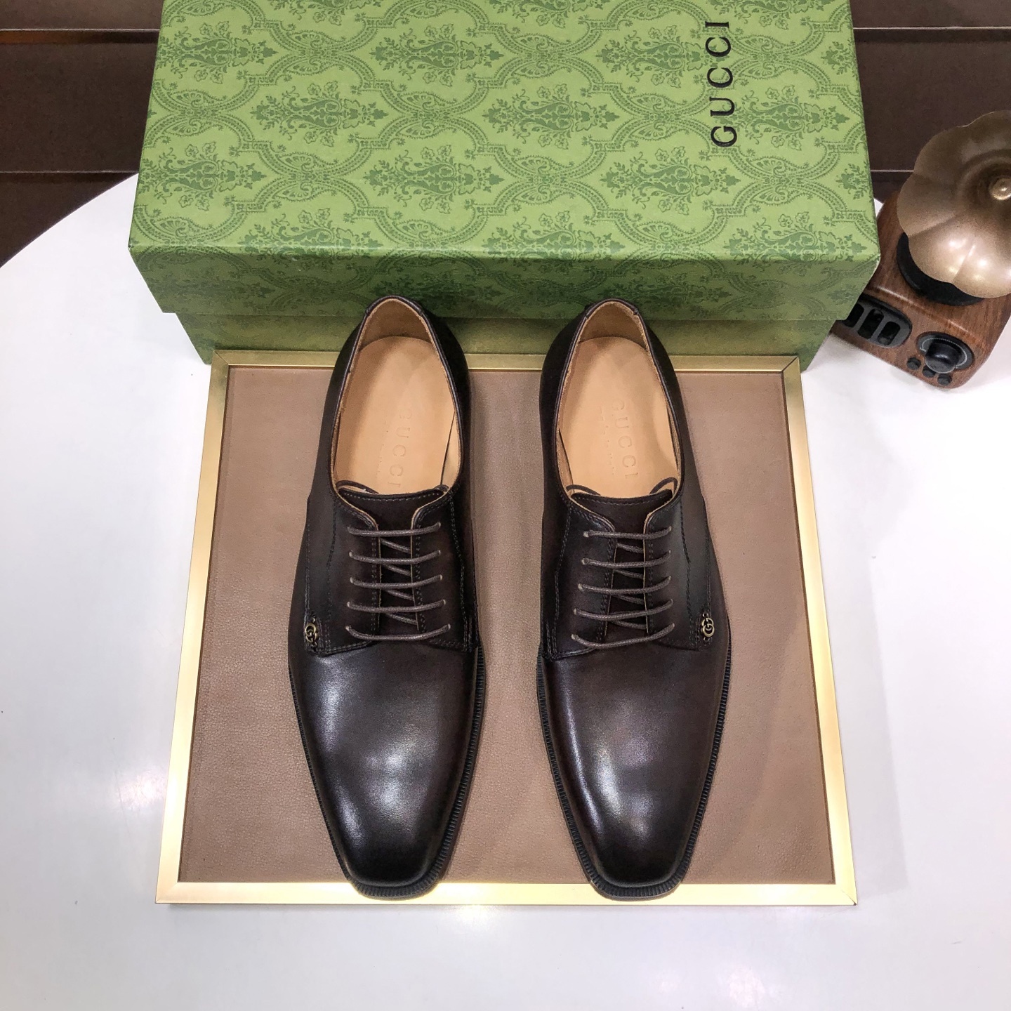 Gucci Italian Imported Original Cowhide Shoes 38-45