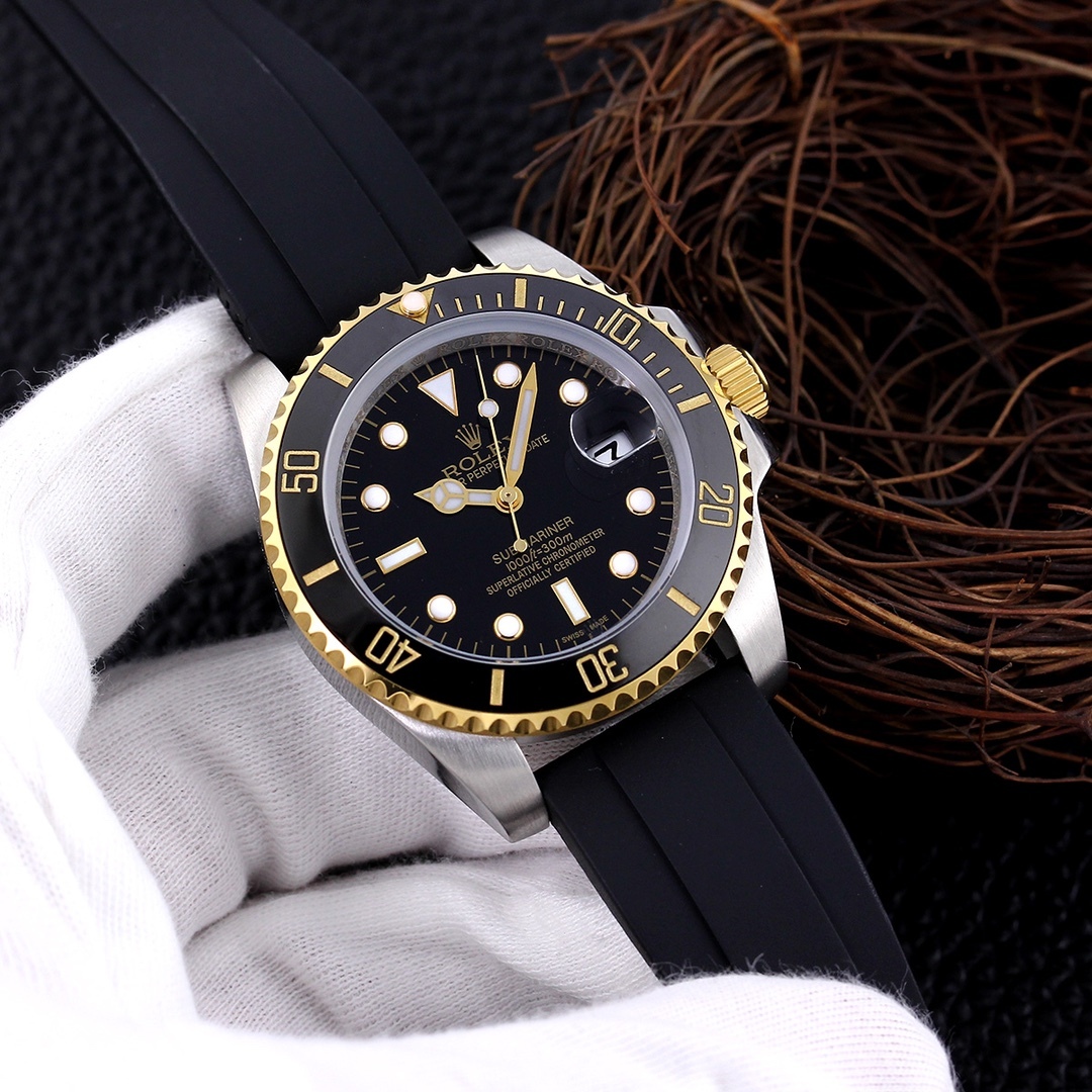 AAA Rolex Submarine Men  women 40mm 904l Stainless Steel  waterproof Automatic Mechanical Watch