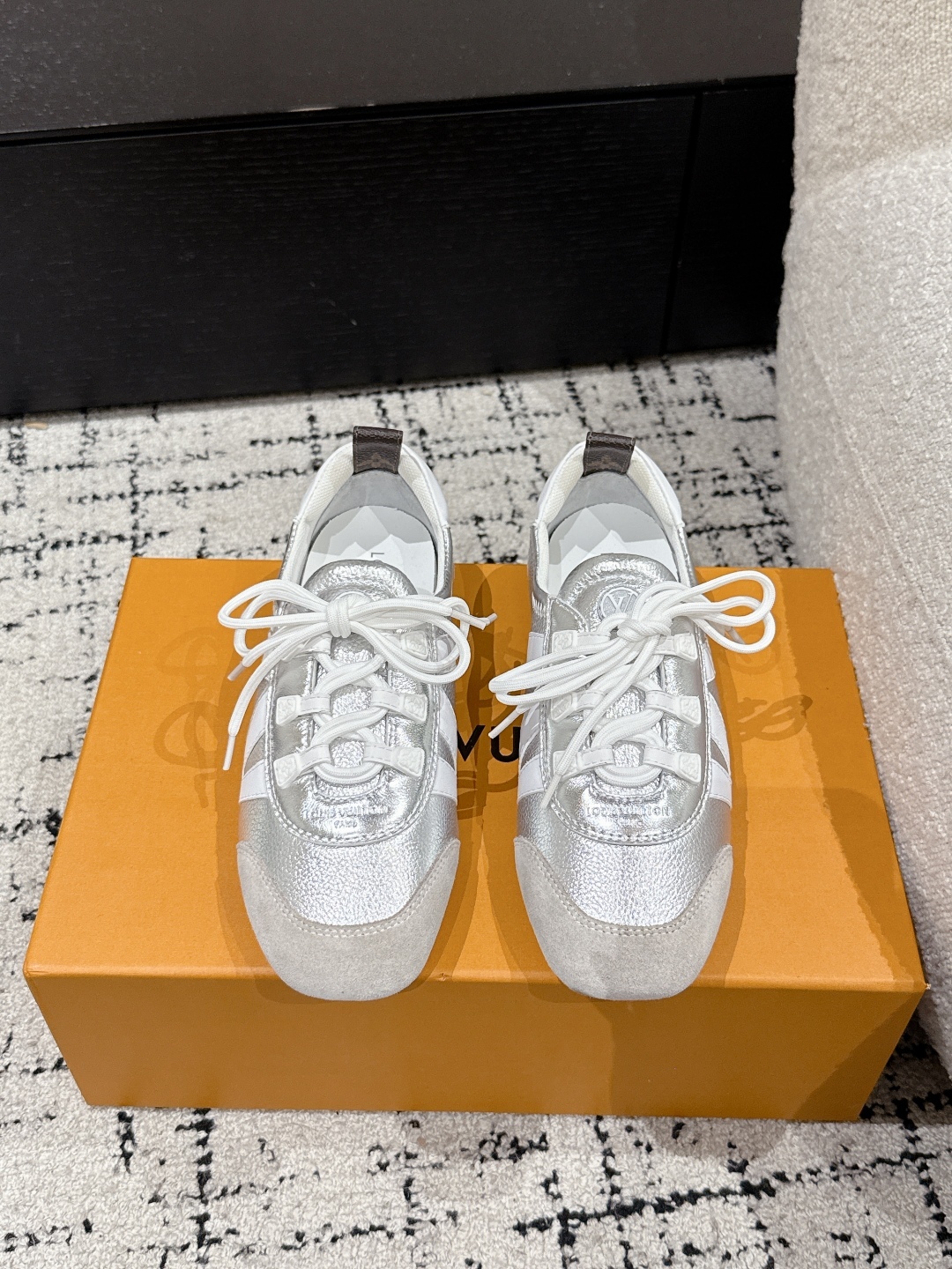 LV Louis Vuitton 25 Latest Sneakerina Series Couples' Ballet Sneakers 35-41
