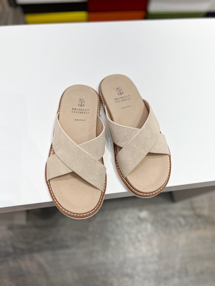 Brunello Cucinelli High-end Quality Original Casual Sandals 38-45