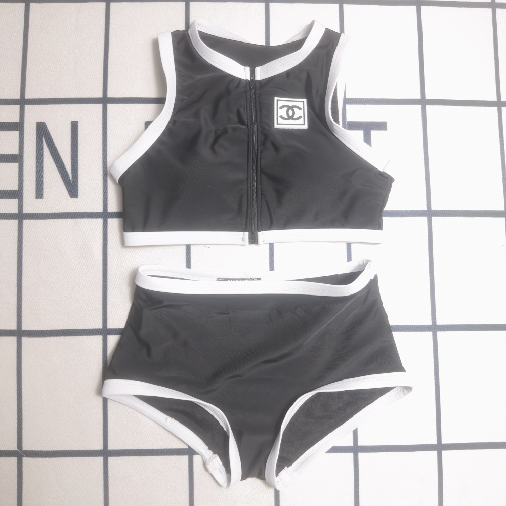Women's Chanel Two-Piece Swimsuit