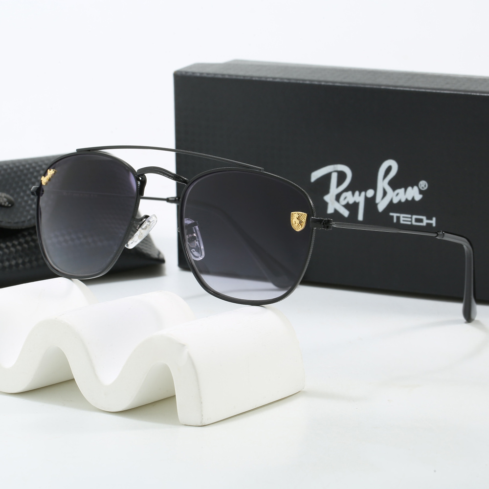Ray-Ban Luxury Metal Frame Square Aviator Sunglasses 20355725