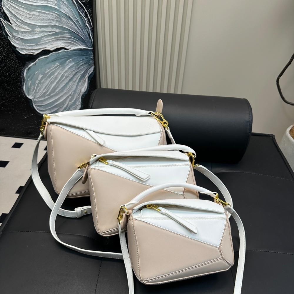 Replica Loewe Chinchilla Series Geometric Bag 19*13/24*15/29*19CM