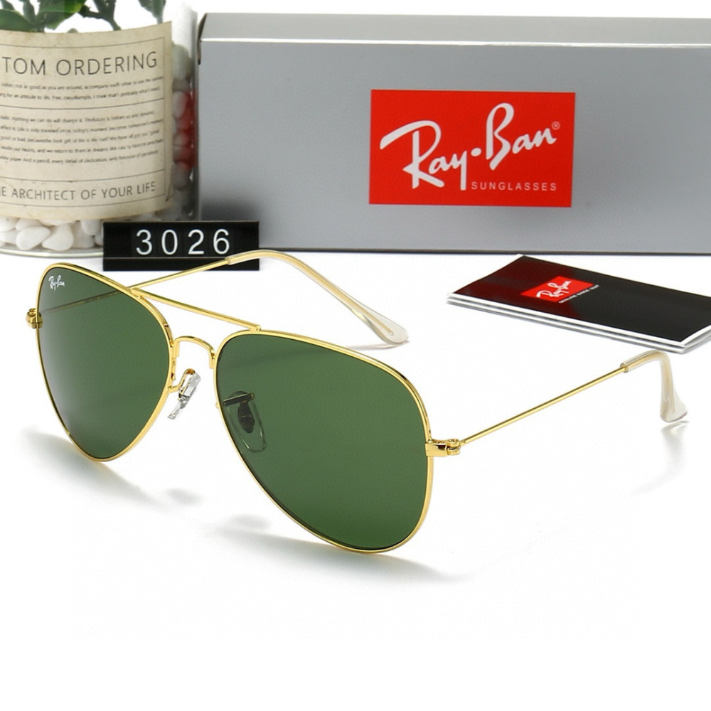 Ray-Ban Timeless Teardrop Aviator Sunglasses 3026