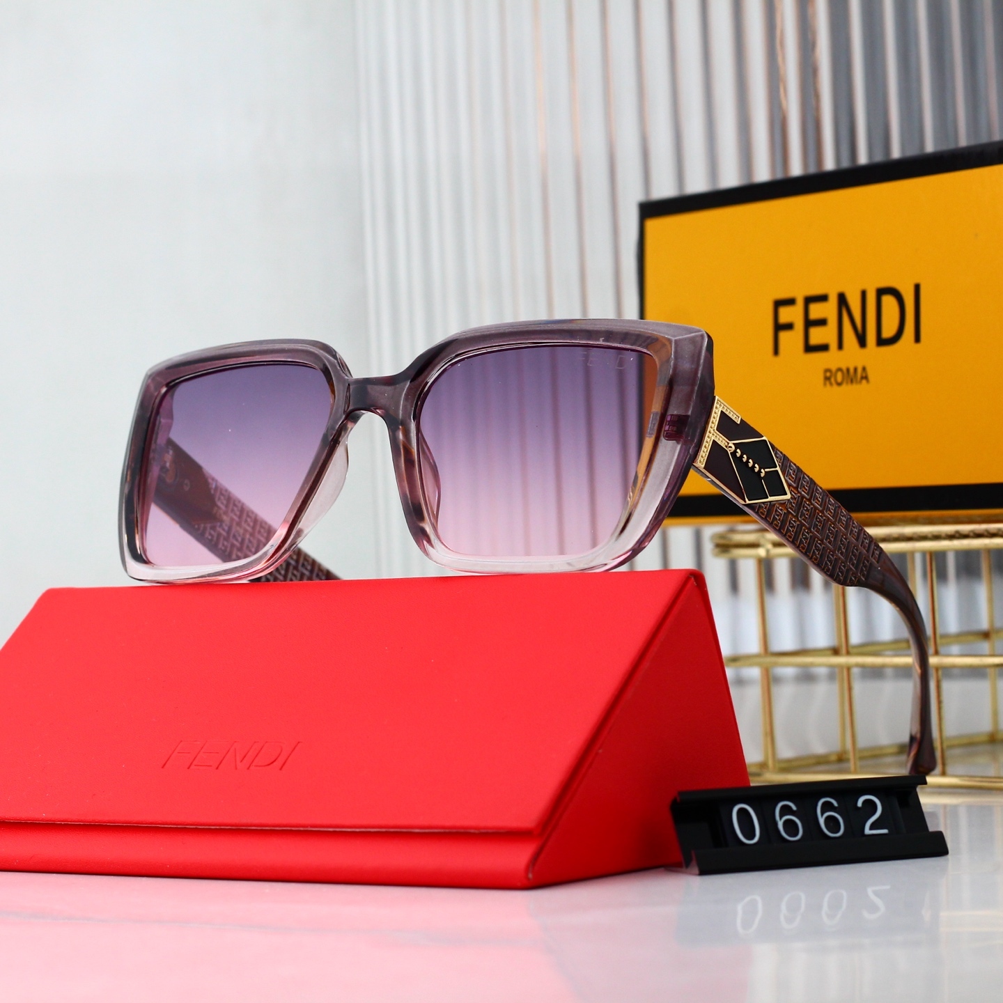Unisex Fendi  Glasses