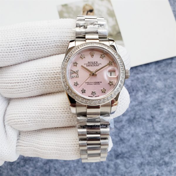 Replica Rolex Datejust 904l Stainless Steel Automatic Mechanical women Watch 36mm