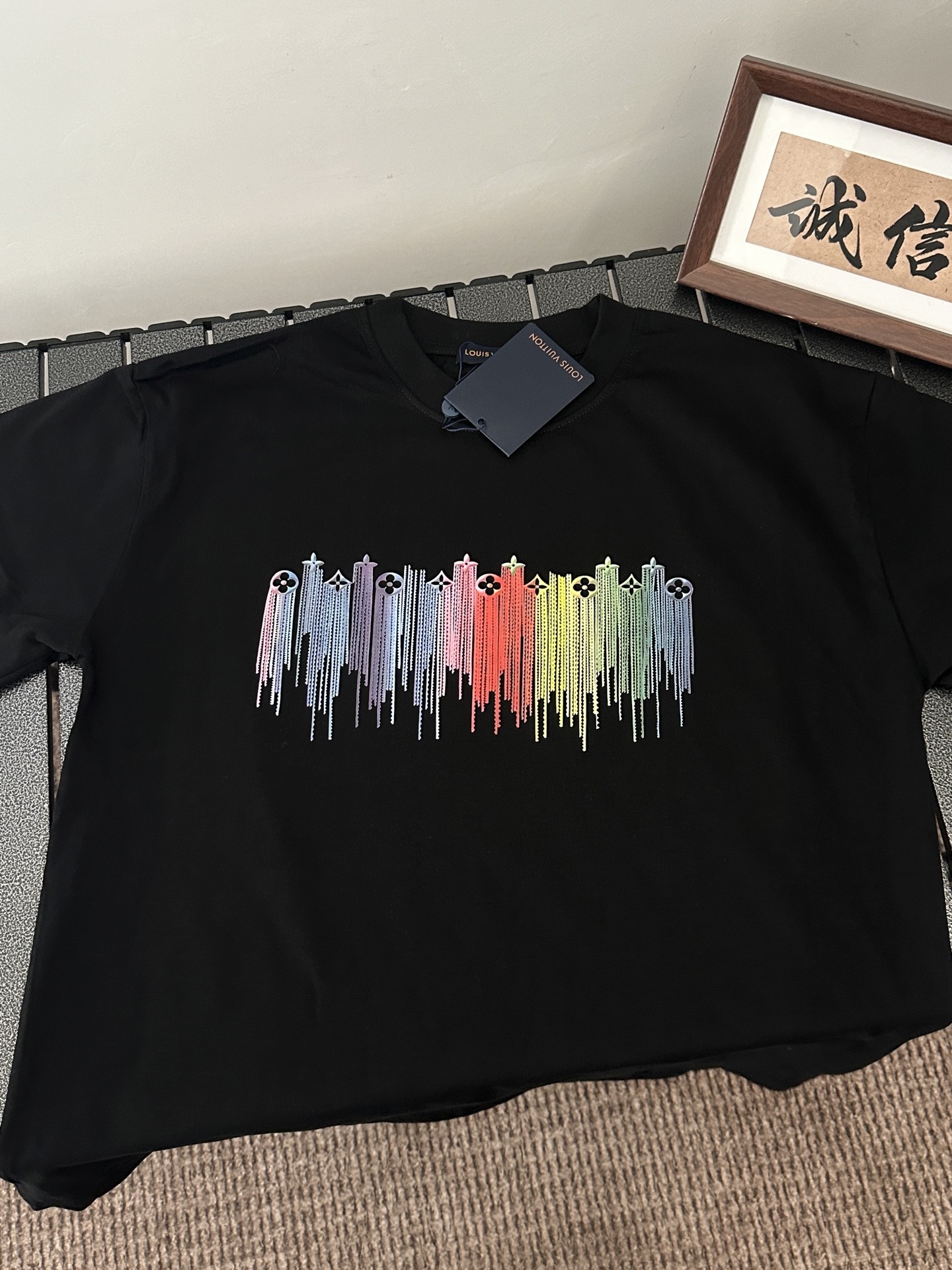 LV 25ss Latest Spring And Summer Couple Short-sleeved T-shirt M-XXXL