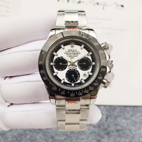 Replica Rolex Daytona 904l Stainless Steel Automatic Mechanical Watch 40mm