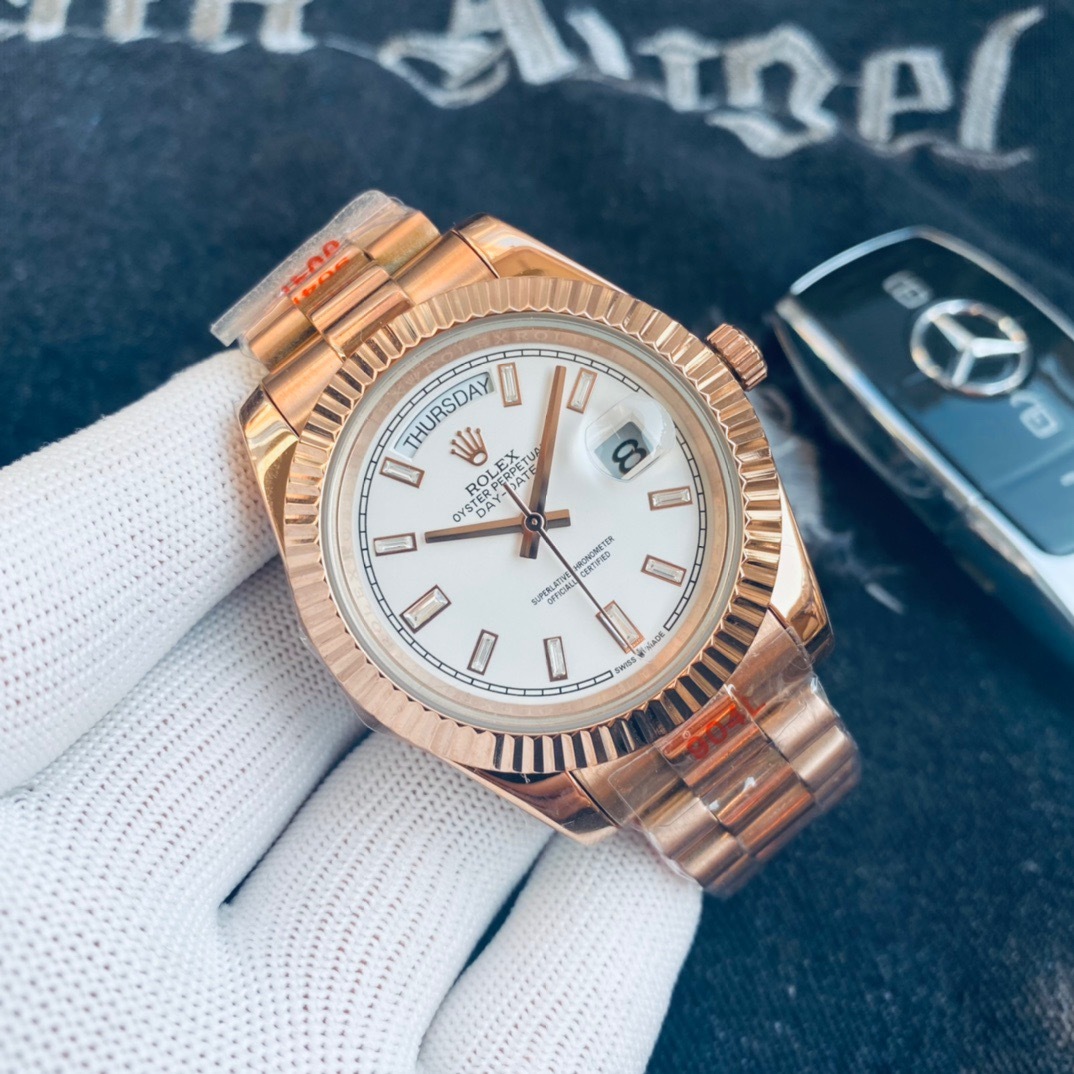 AAA QUALITY Replica Rolex DAY-DATE  Automatic Mechanical Men  40mm Watch