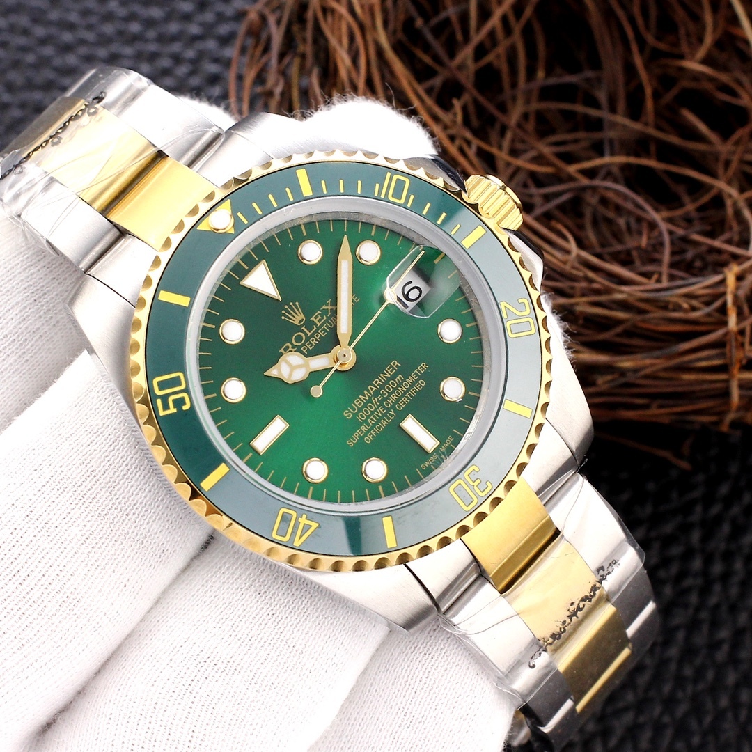 Rolex Submarine Men  women 40mm 904l Stainless Steel  waterproof Automatic Mechanical Watch