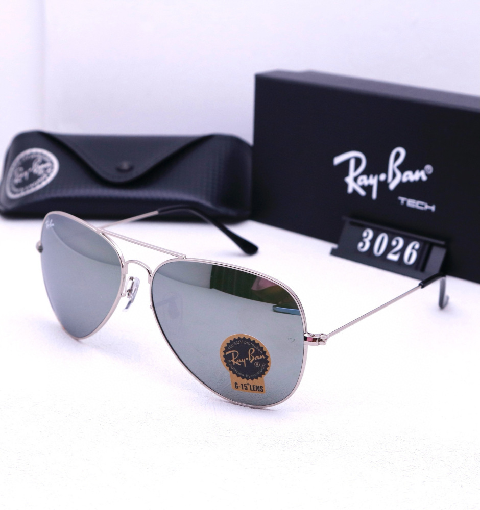 Ray-Ban Timeless Teardrop Aviator Sunglasses 3026