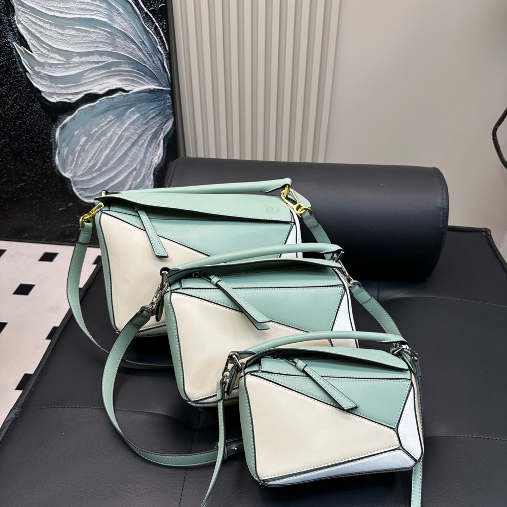 Replica Loewe Chinchilla Series Geometric Bag 19*13/24*15/29*19CM