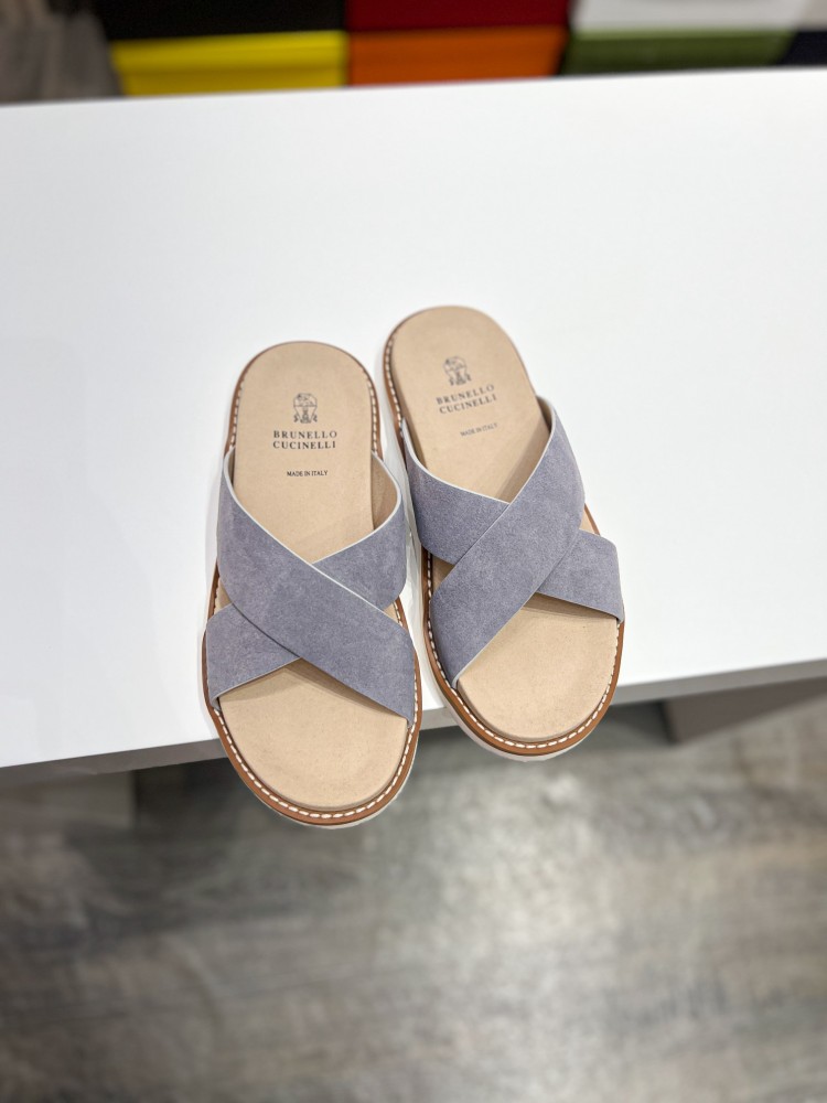 Brunello Cucinelli High-end Quality Original Casual Sandals 38-45