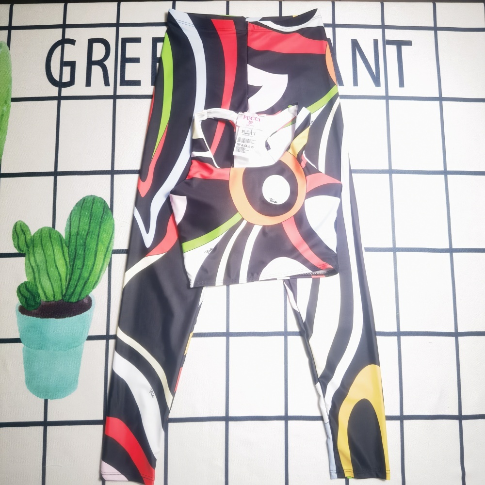 Women's Pucci Vest And Trousers Two Piece Swimsuit
