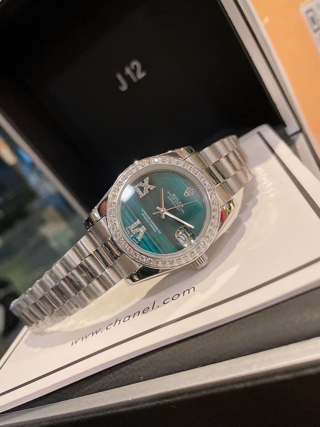 Rolex Datejust Diamond  WATERPROOF Lady 31mm 904l Stainless Steel Automatic Mechanical women Watch