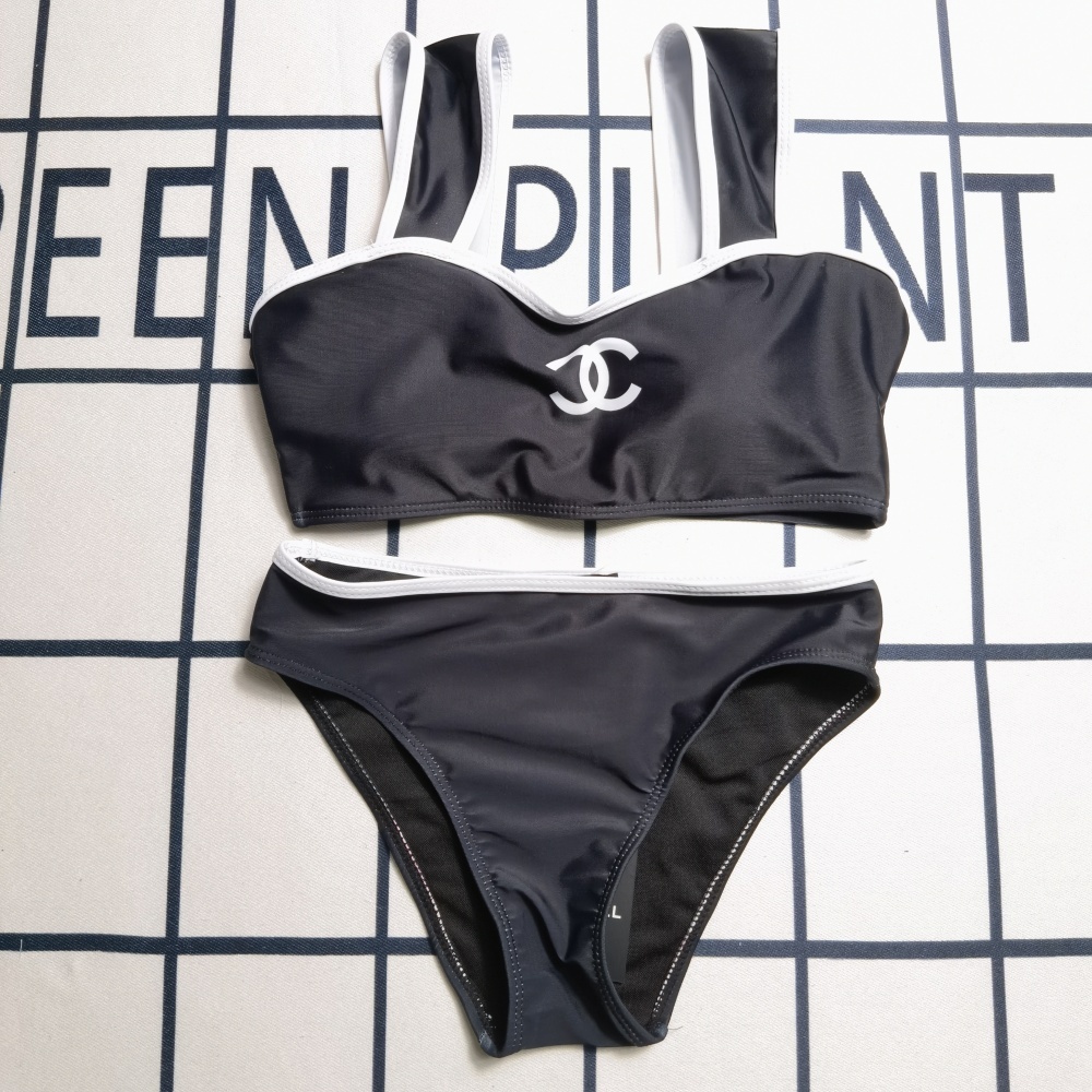 Women's Chanel Two-Piece Swimsuit