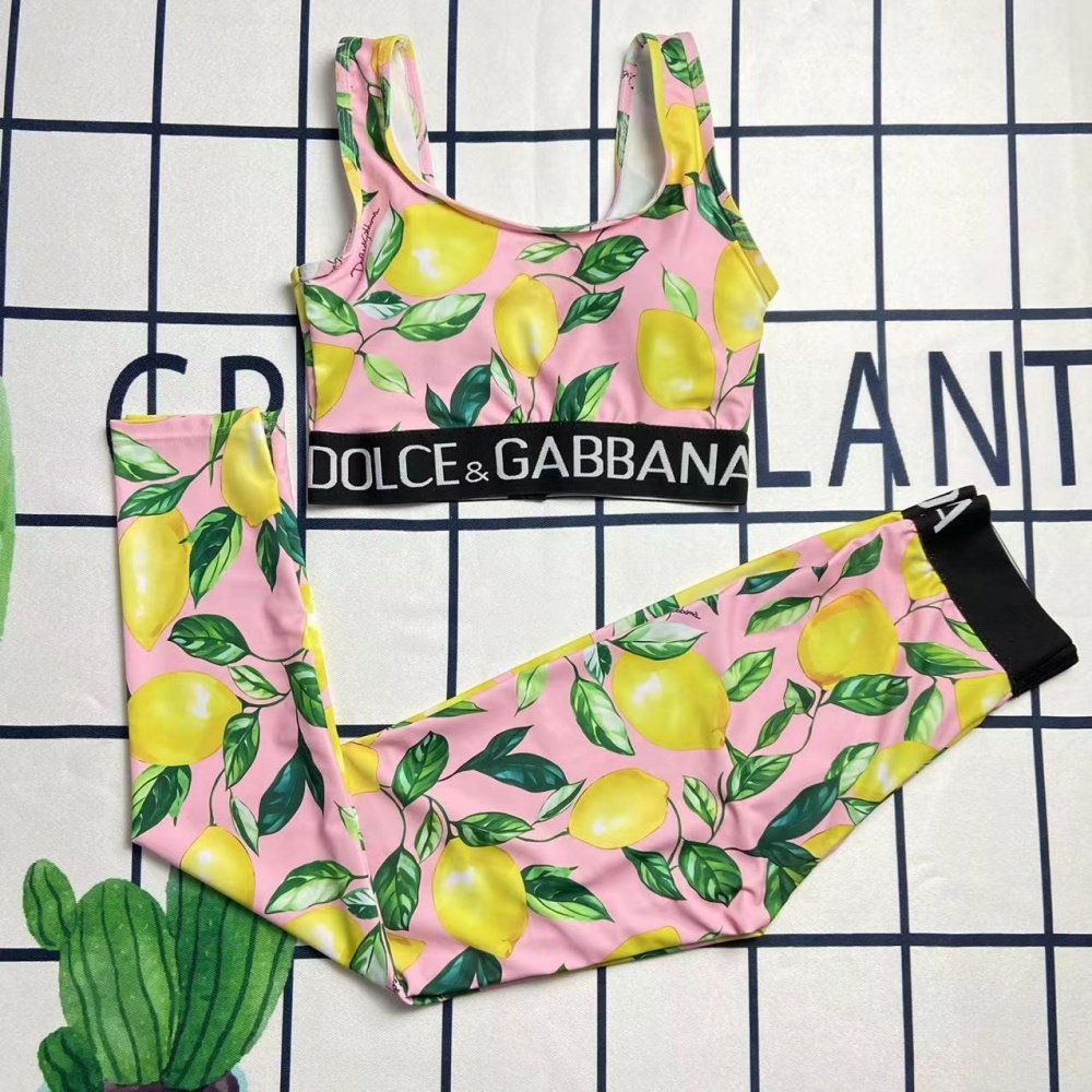 Women's DG Vest And Trousers Two Piece Swimsuit