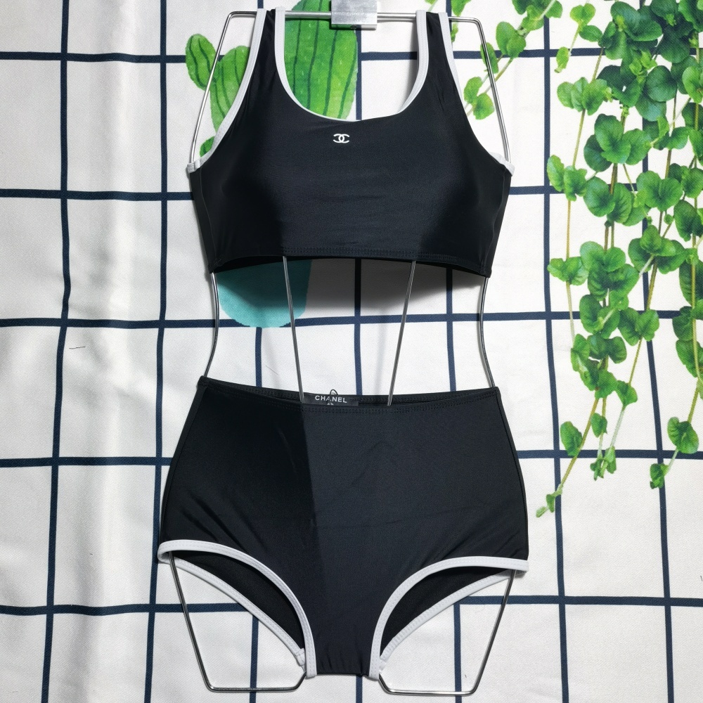 Women's Chanel Two-Piece Swimsuit