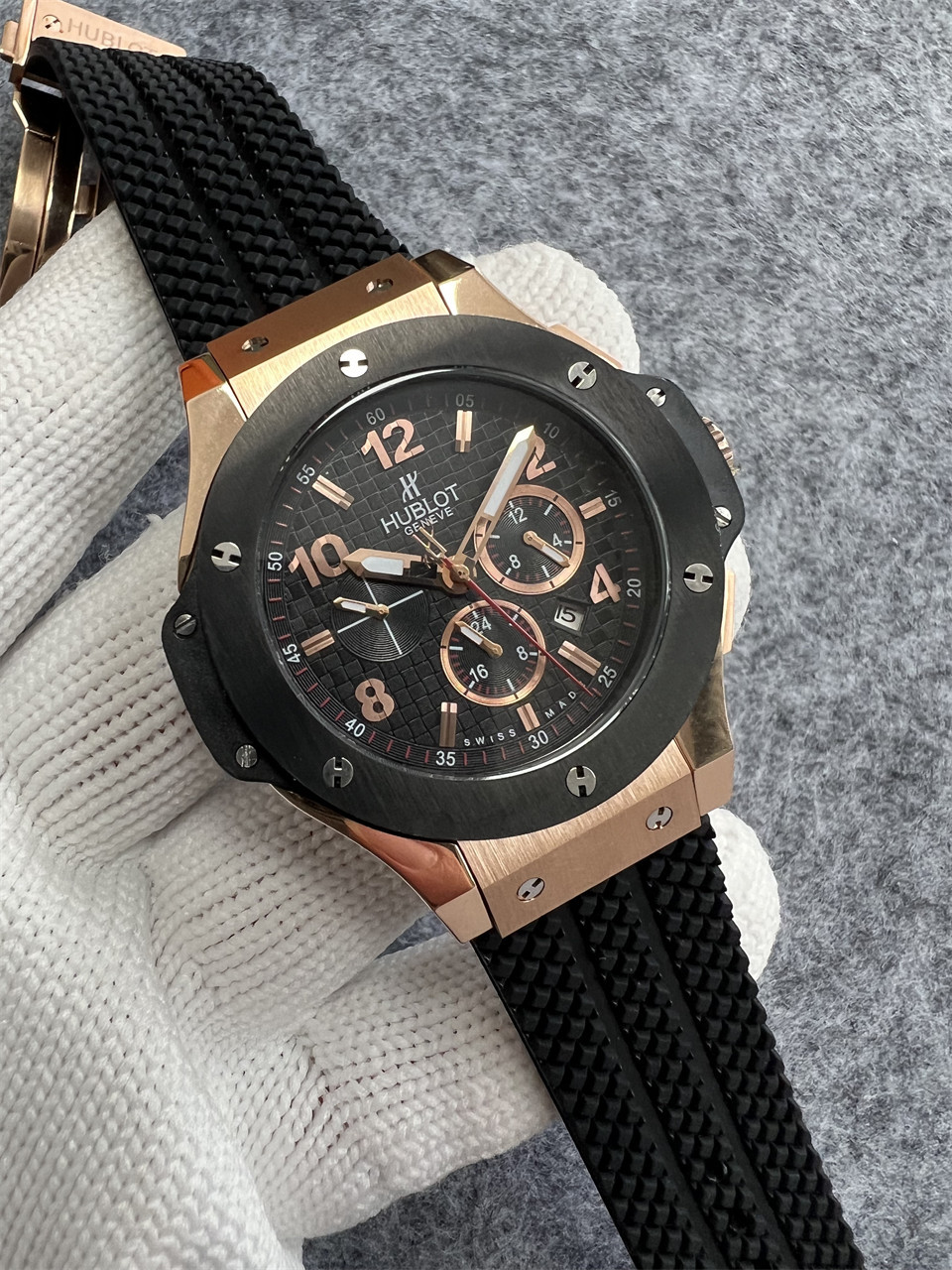 Hublot Geneve Top Quality Automatic Machine 904L Stainless Steel Men  Watch 42mm