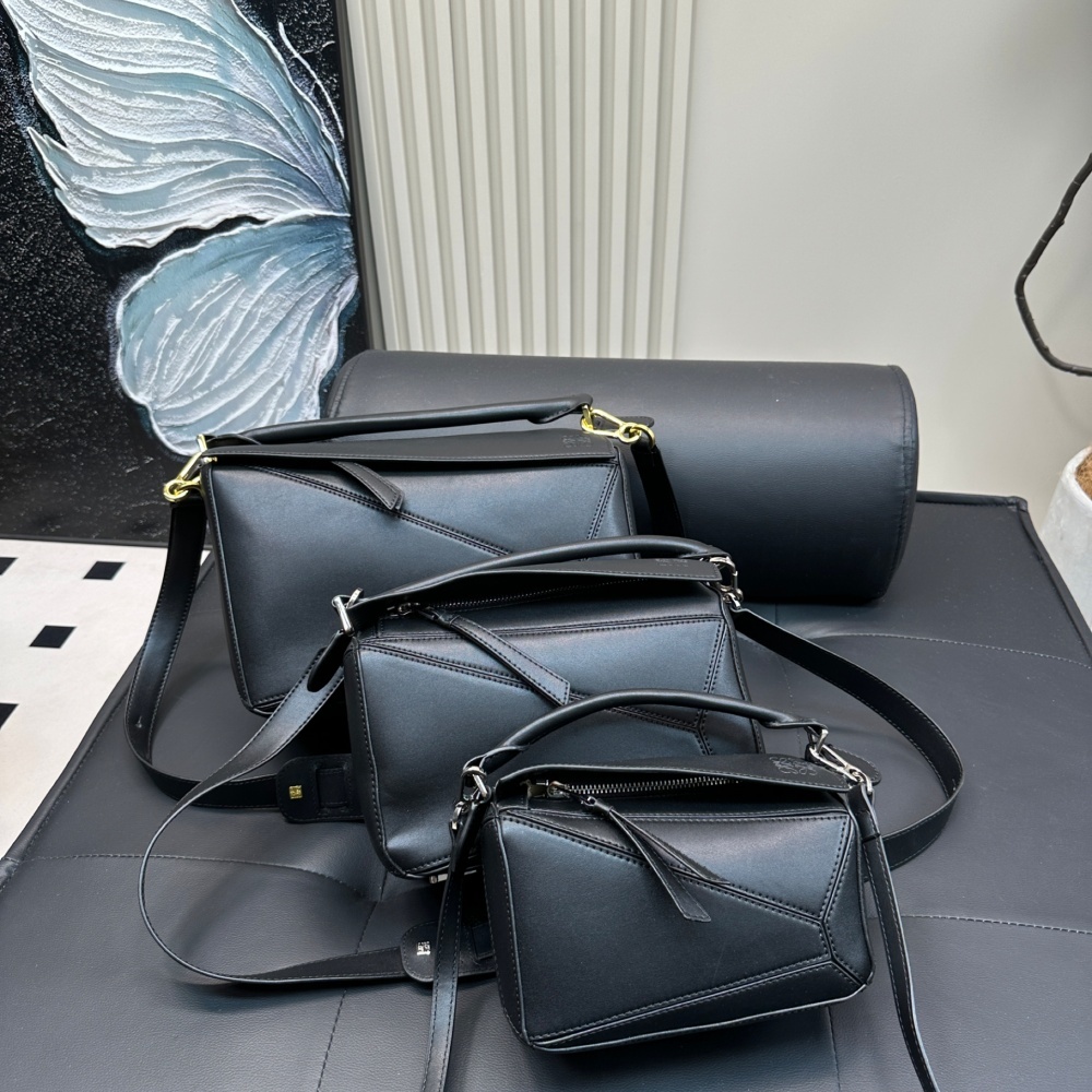 Replica Loewe Chinchilla Series Geometric Bag 19*13/24*15/29*19CM