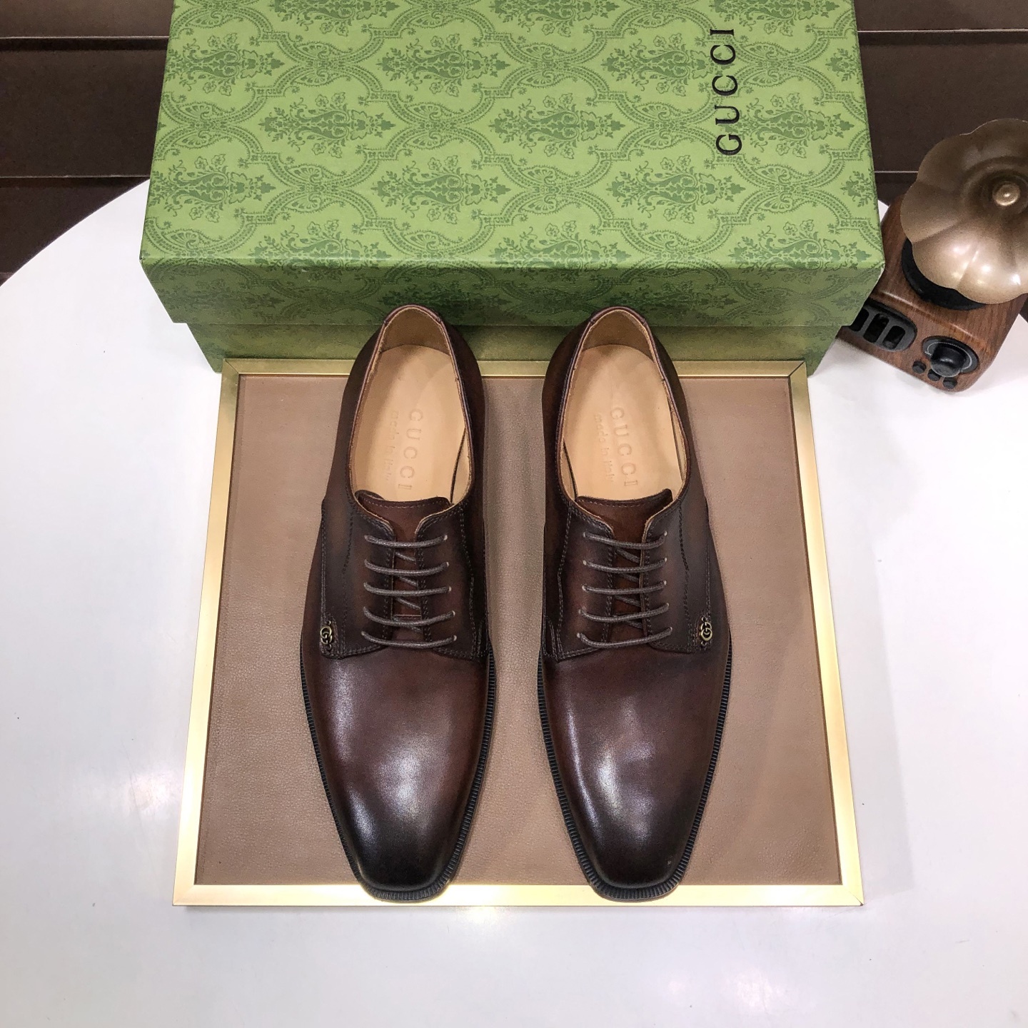 Gucci Italian Imported Original Cowhide Shoes 38-45