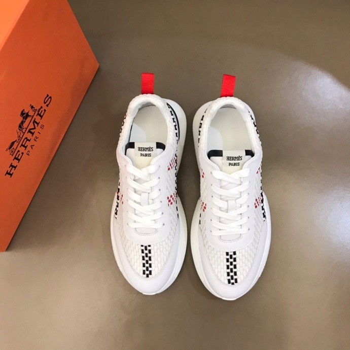 Hermès High-end Luxury Products 2022 Spring And Summer New Series Men's Chris Casual Sports Shoes 38-44