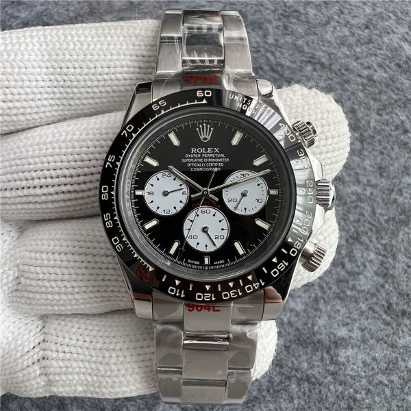 Replica Rolex Daytona 904l Stainless Steel Automatic Mechanical Watch 40mm