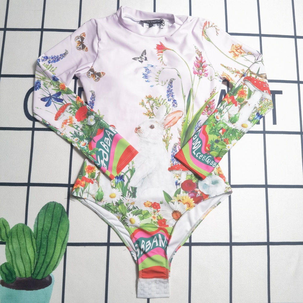Women's DG Long Sleeve Sports Swimsuit