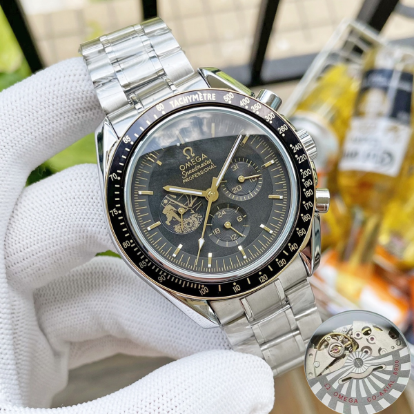 OMEGA Speedmaster 904l Stainless Steel Automatic Mechanical Watch 44MM