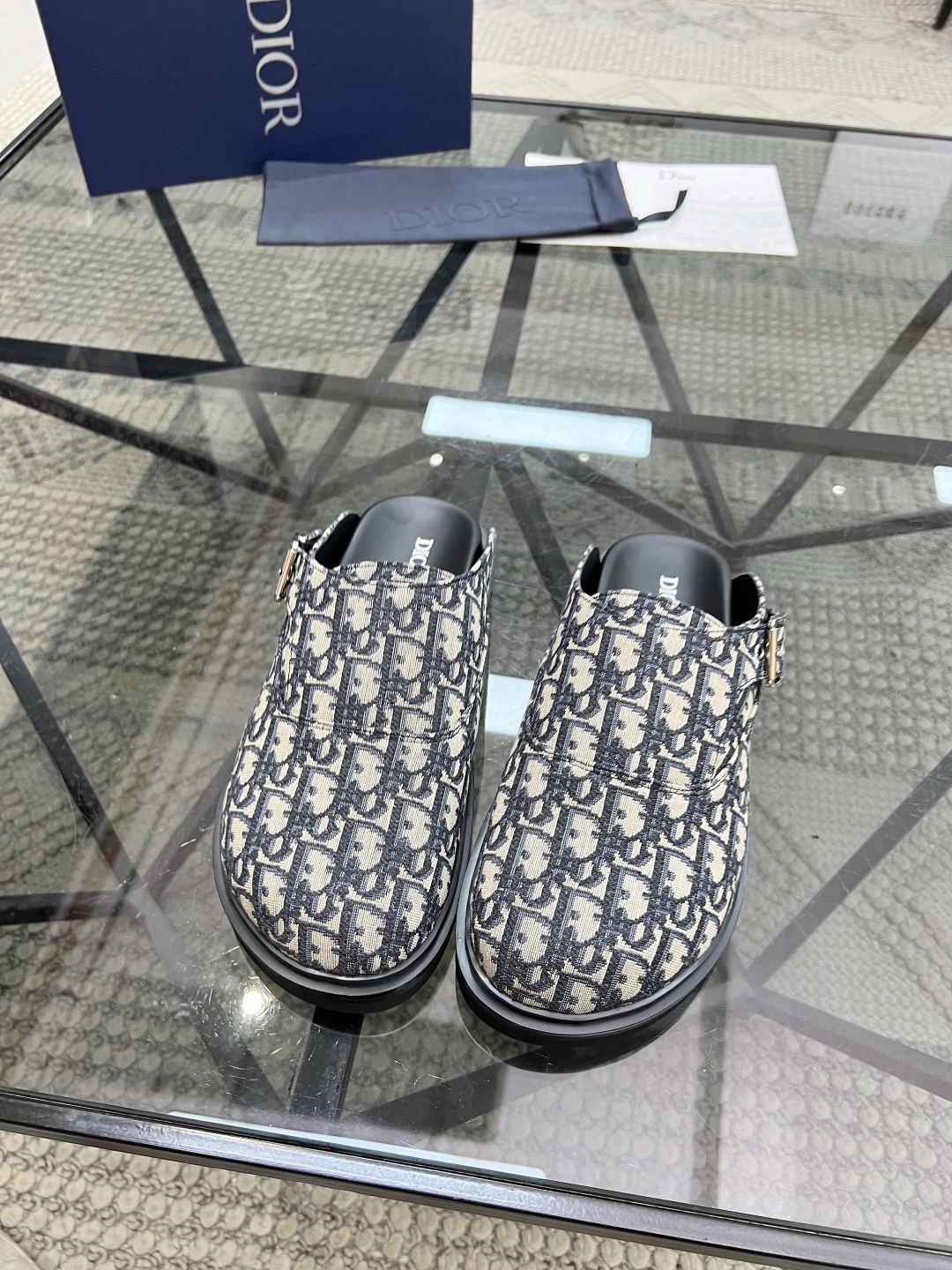 Dior Street-rocking Men's Half-slippers 39-46