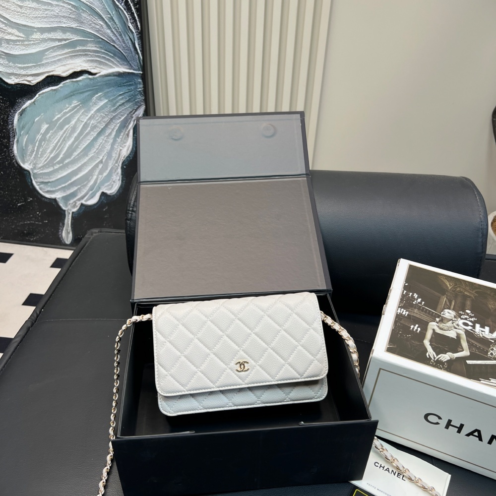 Replica Chanel WOC (Caviar) Women's Bag 19*12CM