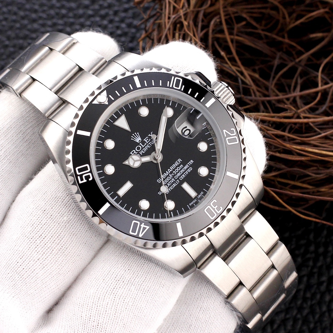 Rolex Submarine Men  women 40mm 904l Stainless Steel  waterproof Automatic Mechanical Watch