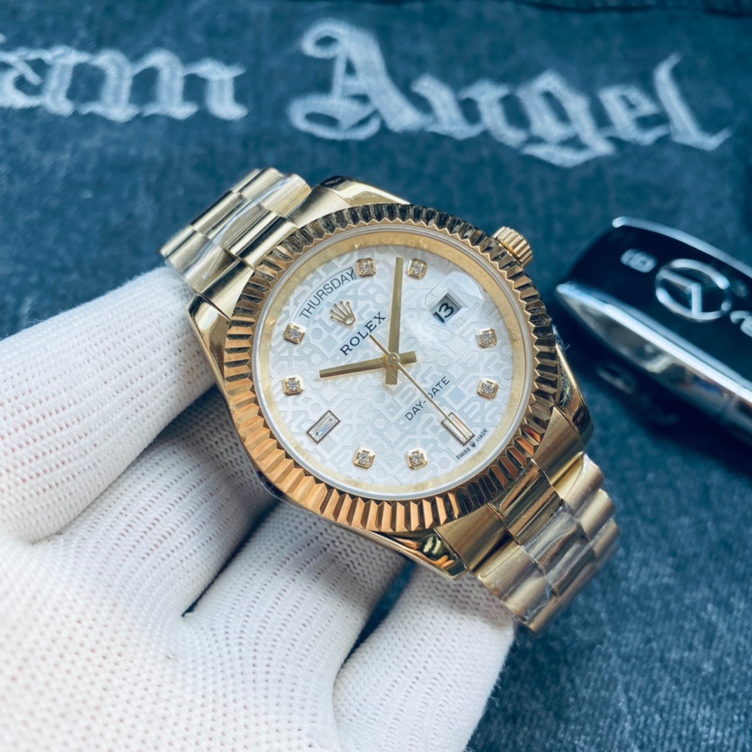 AAA QUALITY Replica Rolex DAY-DATE  Automatic Mechanical Men  40mm Watch