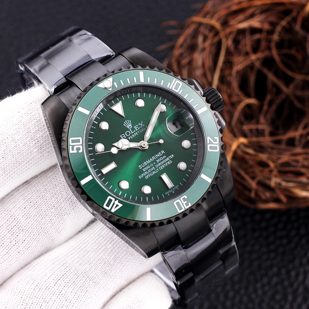 Rolex Submarine Men  women 40mm 904l Stainless Steel  waterproof Automatic Mechanical Watch