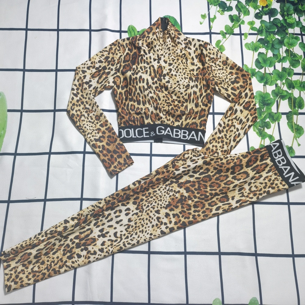 Women's DG Long-Sleeved Two Piece Swimsuit