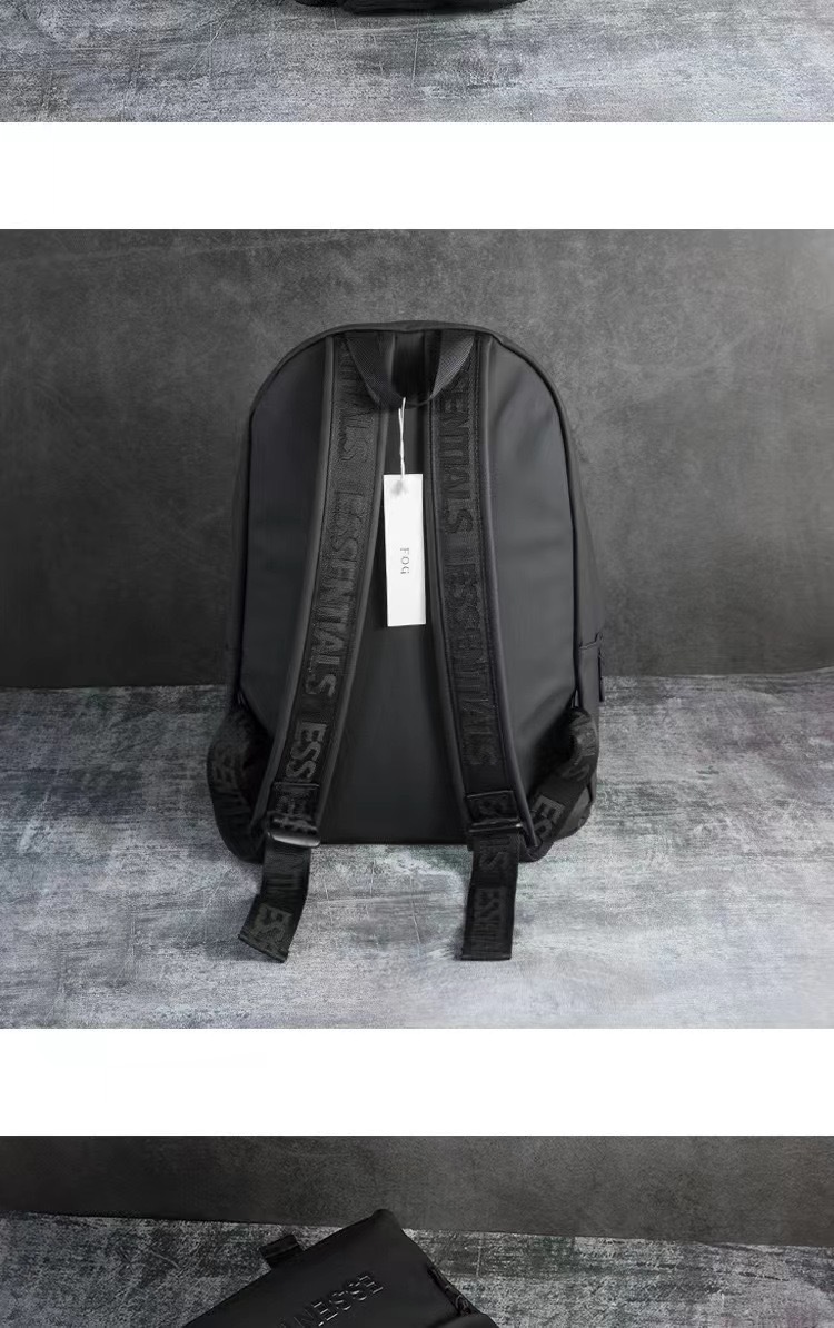 Fashion brand FOG waterproof backpack ESSENTIALS middle school student schoolbag men’s and women’s computer bag travel backpack-without packaging box