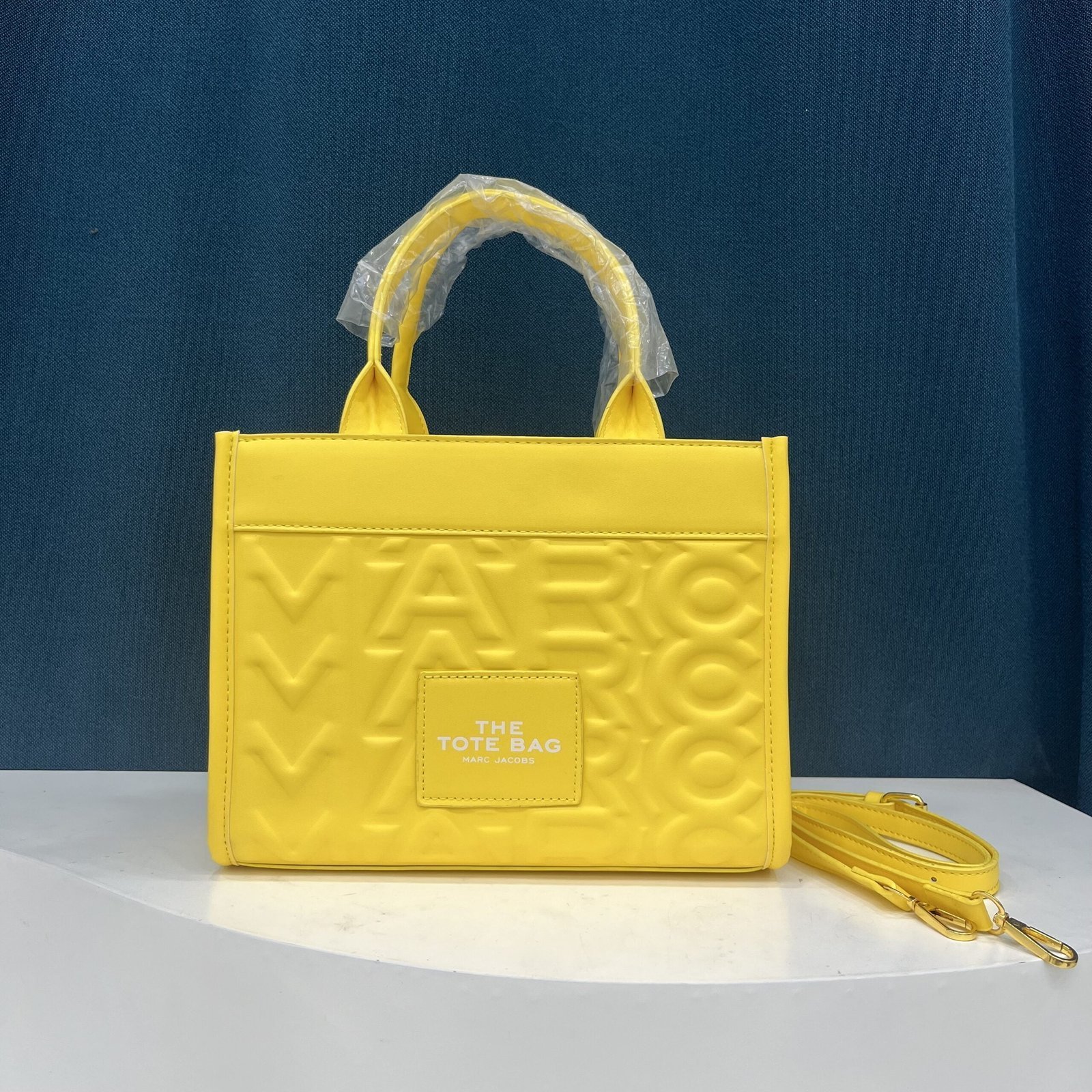TOTE bag versatile fashion new popular letter indentation texture PU tote bag crossbody shoulder women’s bag