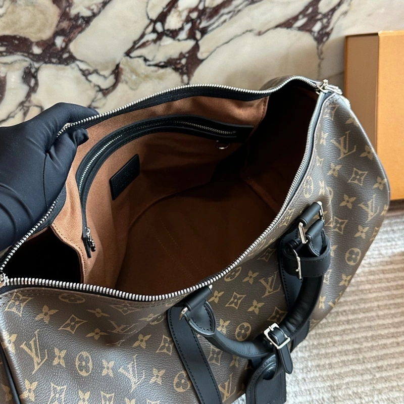 L brand monogram travel bag-no box