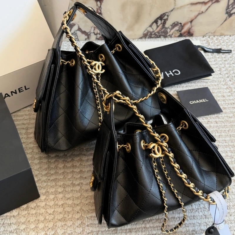 Black Caviar Hobo Bag-box