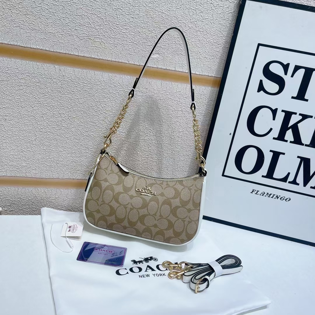 Coach underarm bag and tote shoulder bag