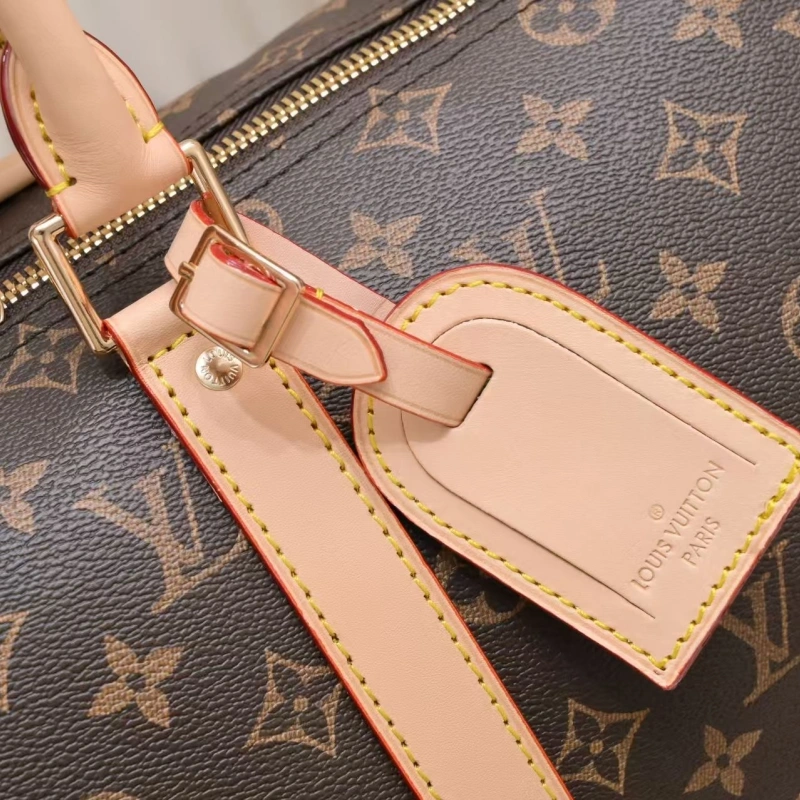 Genuine leather duffle bag-no box