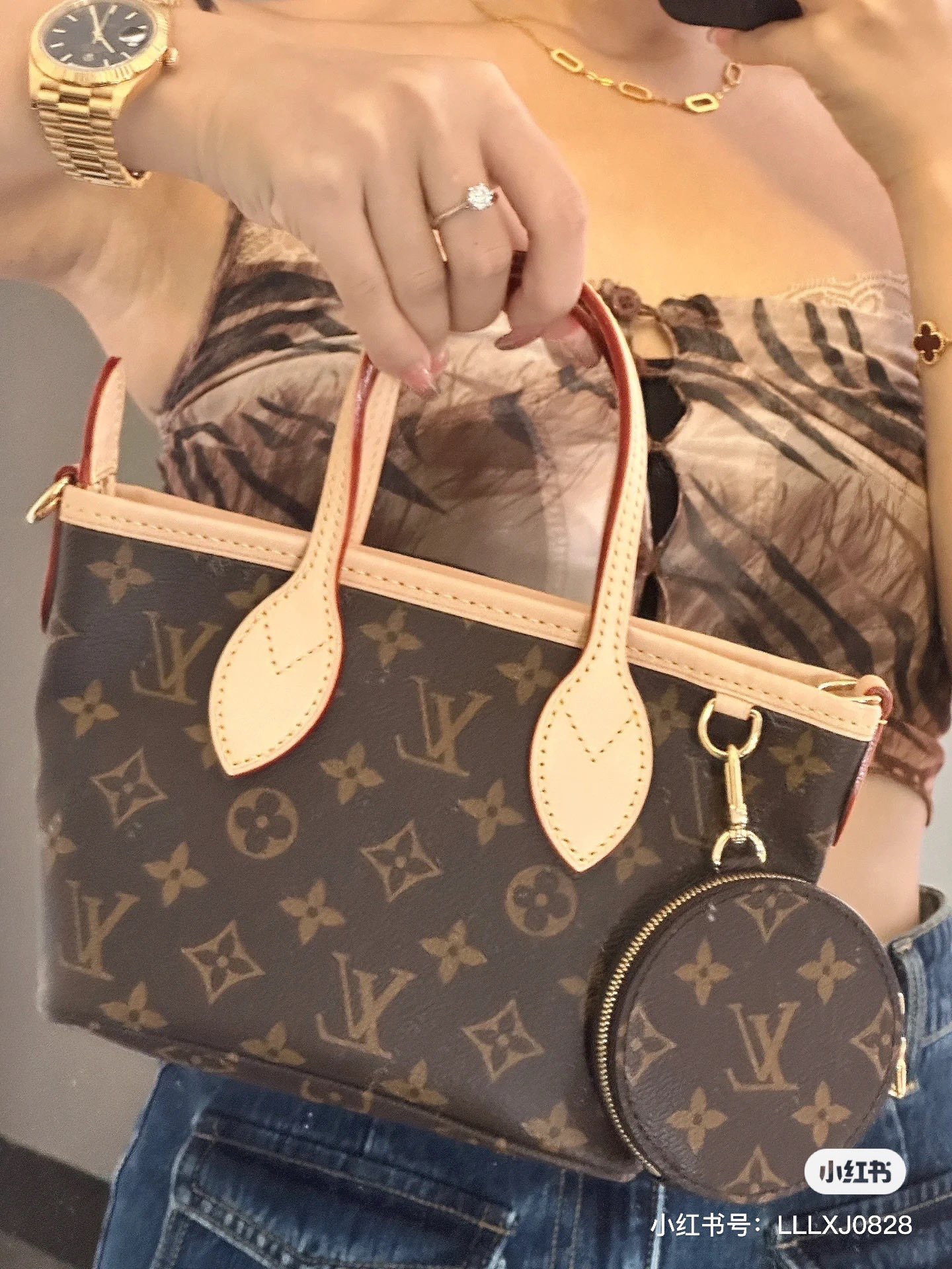 New classic old-fashioned wide-shoulder lv13 tote bag versatile retro mediaeval bag handbag one-shoulder cross-body bag-with packaging box