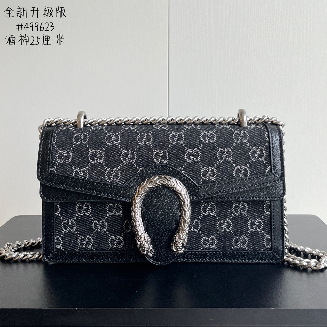 Old-fashioned wine god bag women’s bag chain bag women’s 2024 new women’s high-end women’s one-shoulder cross-body bag-with box