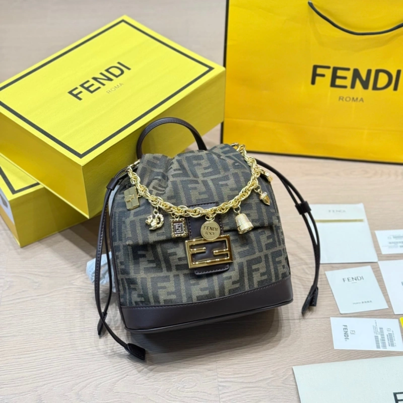 Classic FF Jacquard + Dark Brown Calfskin-box