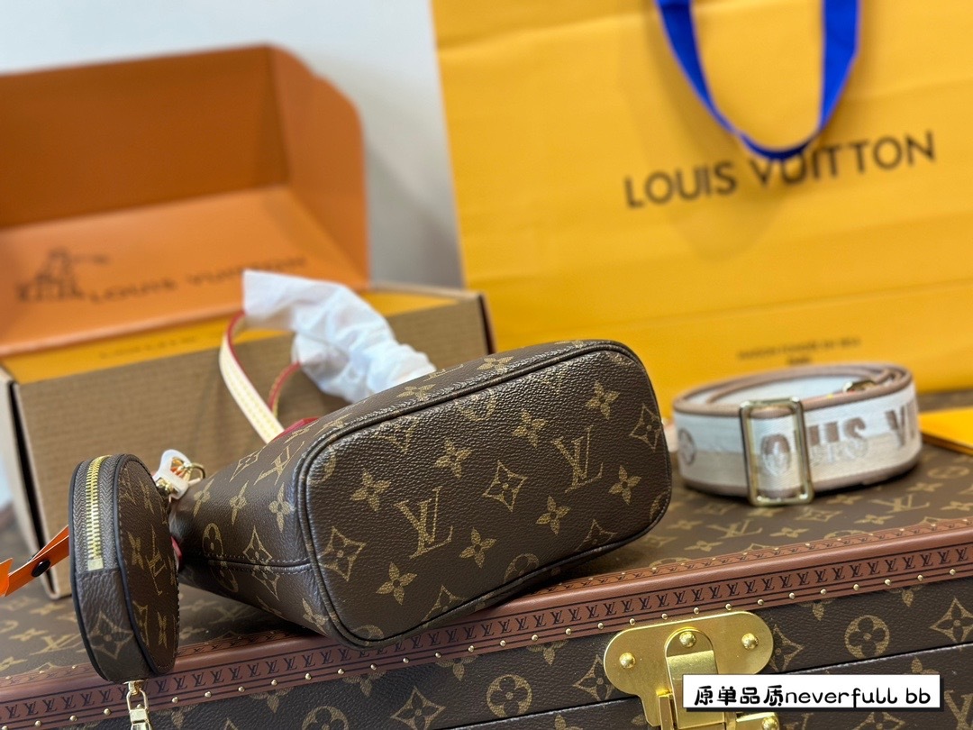 New classic old-fashioned wide-shoulder lv13 tote bag versatile retro mediaeval bag handbag one-shoulder cross-body bag-with packaging box