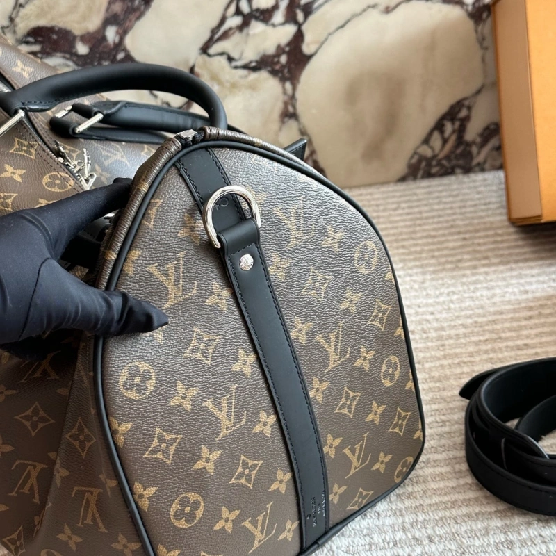 L brand monogram travel bag-no box