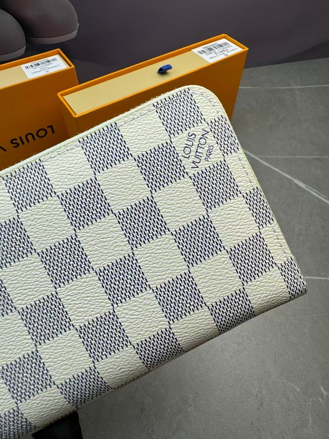 New Women’s Bag, Old Flower Zipper Wallet, Genuine Leather, Men’s and Women’s Long Handbag-comes with gift box
