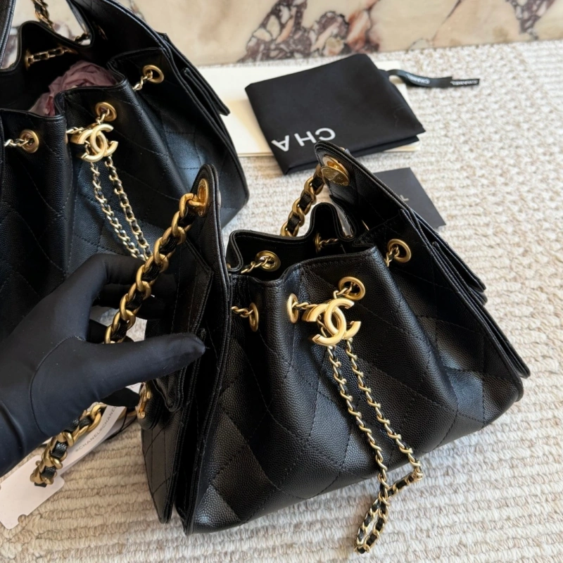 Black Caviar Hobo Bag-box