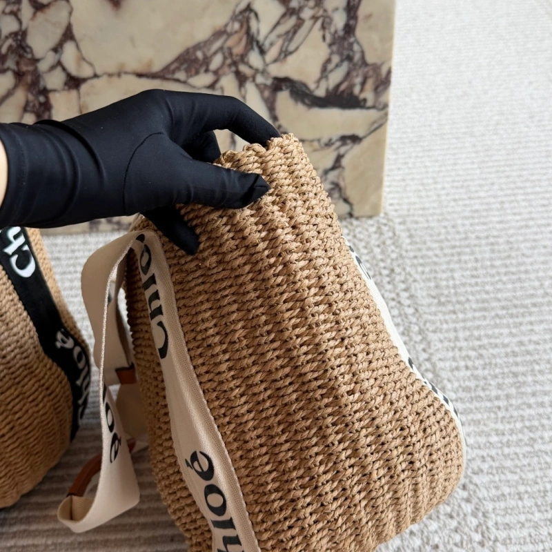 New Straw Woven Tote Bag-box