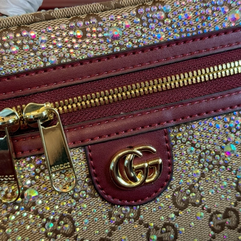 New canvas rhinestone handbag-box